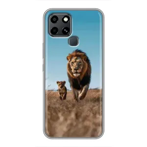 Чохол з принтом «Мусафа та Сімба» для Infinix Smart 6