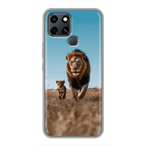 Чохол з принтом «Мусафа та Сімба» для Infinix Smart 6
