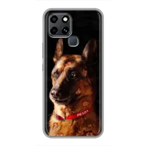 Чохли з картинкою животних Infinix Smart 6 (Овчарка)