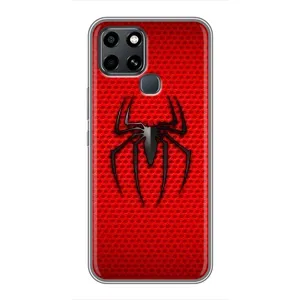 Чохол з людиною павуком для Infinix Smart 6 - (AlphaPrint) (Павук Марвел)