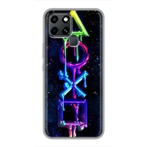 Чохли з тематикою Кіберспорт для Infinix Smart 6 (VPrint) (Pleystation лого)