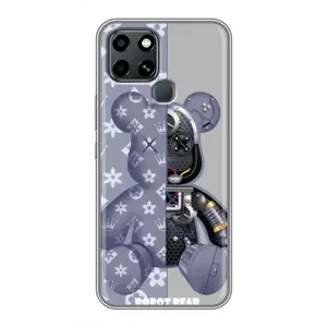 Круті Чохли Луі Віттон для Infinix Smart 6 (AlphaPrint) (Робот Медведик)