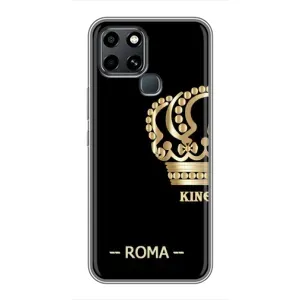 Чохли для Infinix Smart 6 (VPrint) - Футбольні клуби (Roma)