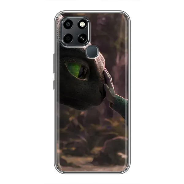 Чохол з принтом «Сцена з драконом» для Infinix Smart 6 Чохол з принтом «Сцена з драконом» для Infinix Smart 6