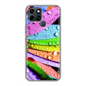 Чехлы (ART) Цветы на Infinix Smart 6 (VPrint) (Семиквітка)