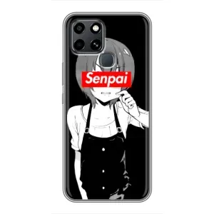Чохли Персонажі Аніме Наруто для Infinix Smart 6 (AlphaPrint) (Senpai)