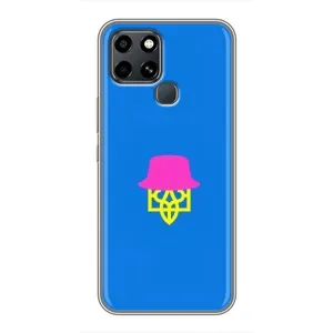 Чохли для Infinix Smart 6 Укр. Символіка (AlphaPrint) (Шапка на гербу)