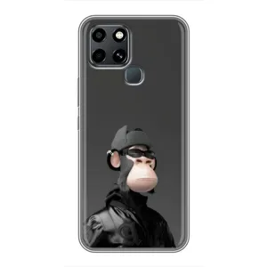 Чохли з Мавпами NFT для Infinix Smart 6 (AlphaPrint) (стильна мавпа NFT)