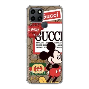 Чохол Disney Mouse Infinix Smart 6 (PREMIUMPrint) (Стильний Міккі)