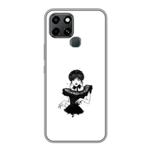 Чохли Венсдей на Infinix Smart 6 Уенсдей (AlphaPrint) (танець Венздей)