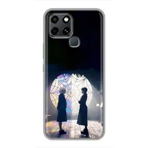 Чохли Венсдей на Infinix Smart 6 Уенсдей (AlphaPrint) (Венздей та Інід)
