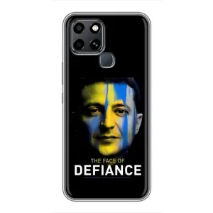 Чохол для Infinix Smart 6 (AlphaPrint - с принтом Зеленського) (В. Зеленский)
