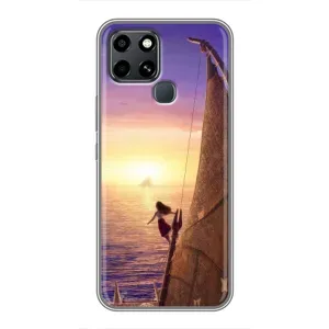 Чохол з мультфільмом Ваяна Infinix Smart 6 (Захід сонця Ваяна)