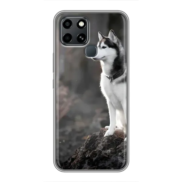 Чехол с принтом «Верный пес» для Infinix Smart 6