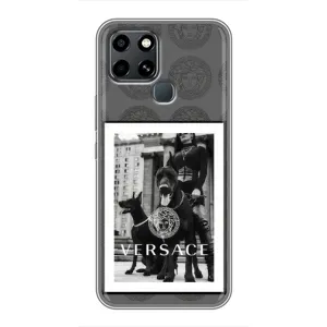 Чохли VERSACE для Інфінікс Смарт 6 (PREMIUMPrint) (Версаче)