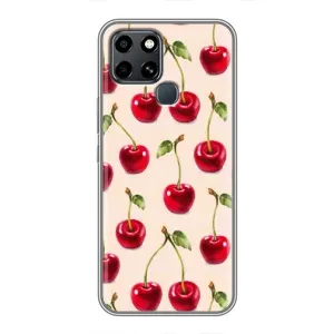 Чохли з фруктами для Infinix Smart 6 (VPrint) (Черешня)