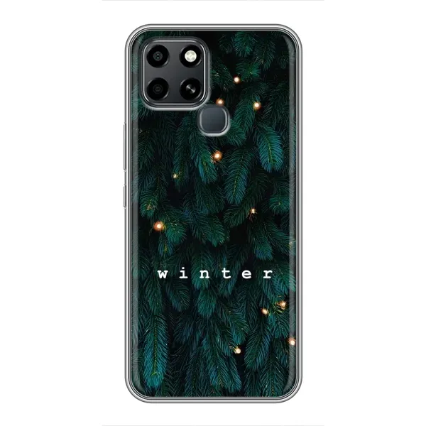 Чехол с принтом «Winter» для Infinix Smart 6