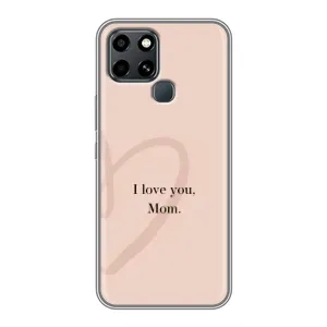 Чехлы для мамы на Infinix Smart 6 (Сердце маме)