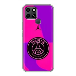 Чохли PSG для Infinix Smart 6 (AlphaPrint) (яскравий ПСЖ)