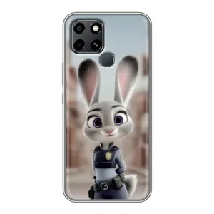 Чехол Зоотрополіс на Infinix Smart 6 (Офицер Джуди Хоппс)