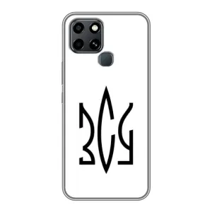 Чохли для Infinix Smart 6 Укр. Символіка (AlphaPrint) (ЗСУ герб)