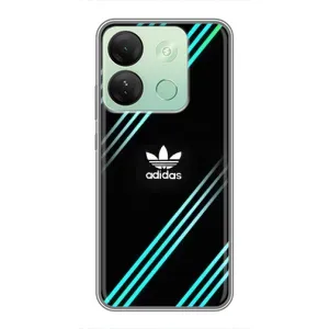 Чохли Адидас для Infinix Smart 7 HD (AlphaPrint) (Адідас з полосами)