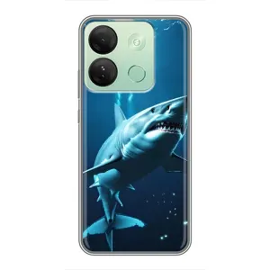 Чохол з картинкою 'Хижаки' для Infinix Smart 7 HD (Акула під водою)