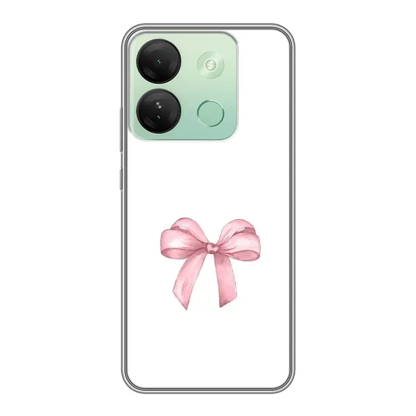 Чехол с принтом «Бант дизайн» для Infinix Smart 7 HD