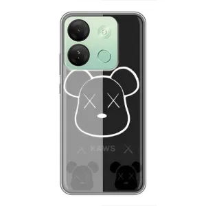 Чохли для Infinix Smart 7 HD - Bearbrick Louis Vuitton (PREMIUMPrint) (БеарБрік очі)