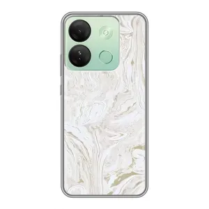 Мраморний чехол на Infinix Smart 7 HD (VPrint) (Білий мрамор)