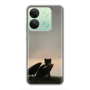 Чохол як приборкати дракона на Infinix Smart 7 HD (Беззубик)