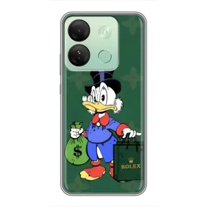 Чехли для Infinix Smart 7 HD - Скрудж МакДак Louis Vuitton (PREMIUMPrint) (Богата Утка)