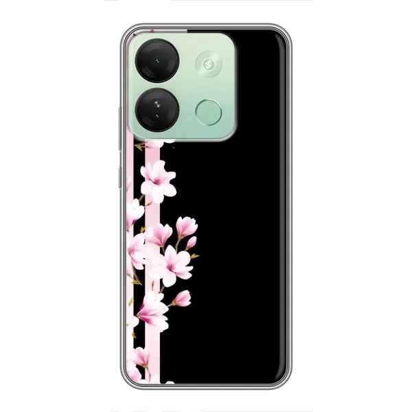 Чехол с принтом «Цветочки» для Infinix Smart 7 HD