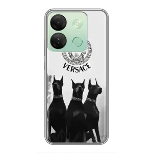 Чохли VERSACE для Інфінікс Смарт 7 HD (PREMIUMPrint) (Доберман Версаче)