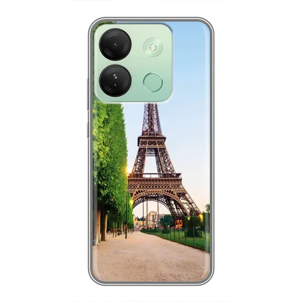 Чехол с принтом «Дорога в Париж» для Infinix Smart 7 HD