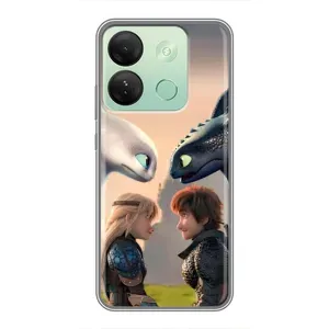Чохол як приборкати дракона на Infinix Smart 7 HD (Гикавка і Астрід)
