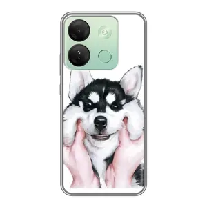Чохол з Хаскі Infinix Smart 7 HD - (AlphaPrint) (Хаскі улибака)