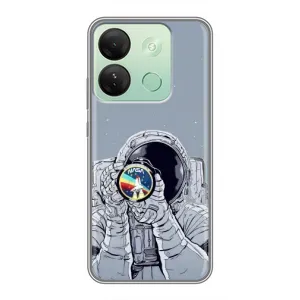 Чохол NASA для Infinix Smart 7 HD (AlphaPrint) (Космонавт фото)