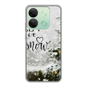 Новорічні, Святкові Чохли для Infinix Smart 7 HD - 2024 год (Let it snow)