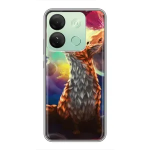 Чохли з картинкою Лисичка для Infinix Smart 7 HD (VPrint) (Лисичка в космосі)