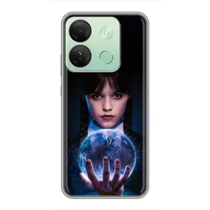 Чохол з дизайном Венздей 2 на Infinix Smart 7 HD (Магічна сфера Венздей)