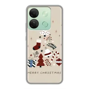 Різдвяні, Святкові Чохли для Інфінікс Смарт 7 HD (Merry Christmas)