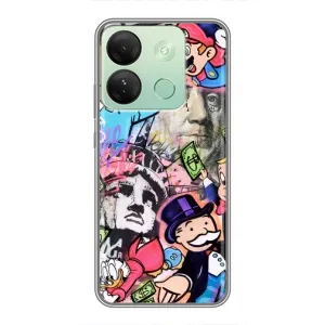 Чохли з крутими принтами для Infinix Smart 7 HD - (PREMIUMPrint) (Monopoly man)