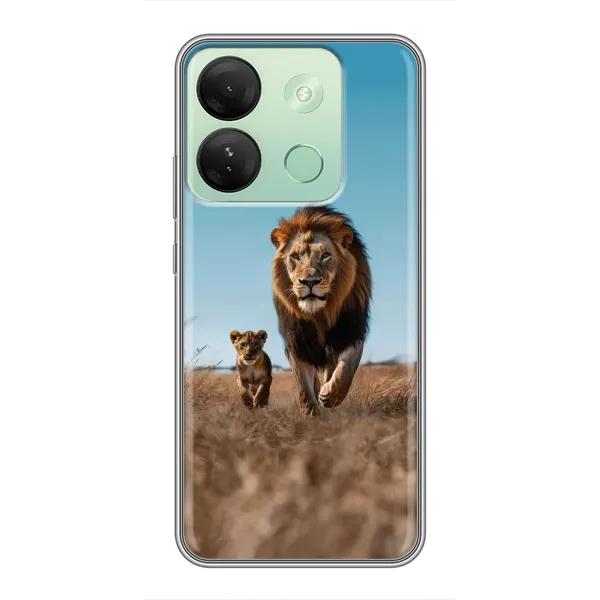 Чохол з принтом «Мусафа та Сімба» для Infinix Smart 7 HD
