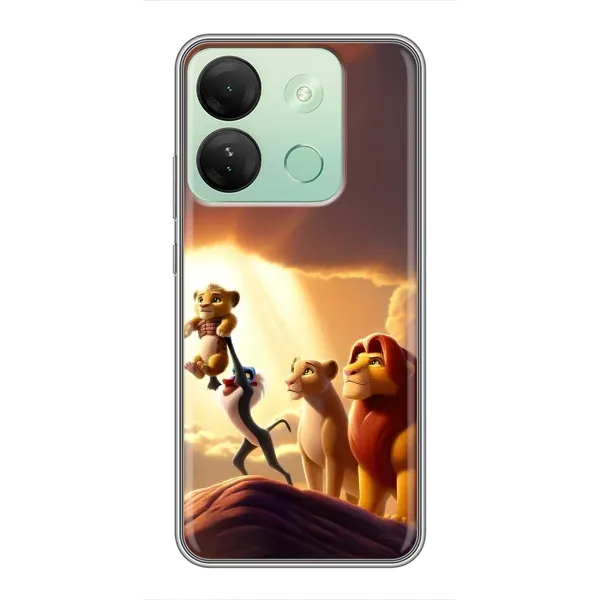 Чохол з принтом «Сімба на презентації» для Infinix Smart 7 HD