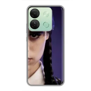 Чохол з дизайном Венздей 2 на Infinix Smart 7 HD (Загадковий погляд Венздей)