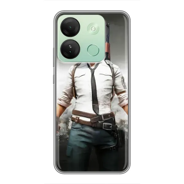 Чехол с принтом «Пабг мен» для Infinix Smart 7 HD