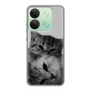 Чохол з малюнком кіт на Infinix Smart 7 HD (Пара котів)