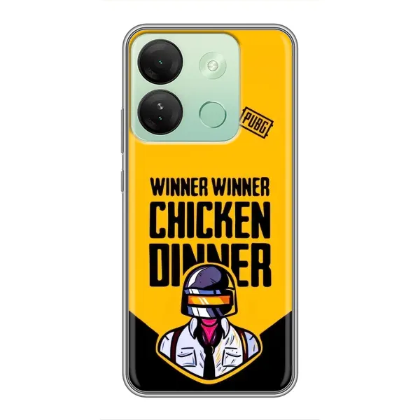 Чехол с принтом «Pubg шлем» для Infinix Smart 7 HD