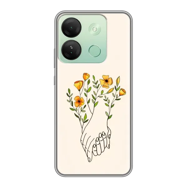 Чехол с принтом «Руки любви» для Infinix Smart 7 HD Чехол с принтом «Руки любви» для Infinix Smart 7 HD